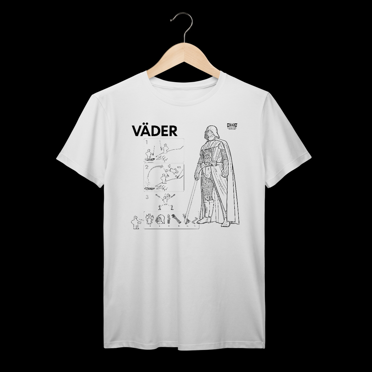 Nome do produto: Dart Vader | Ikea | Algodão Prime