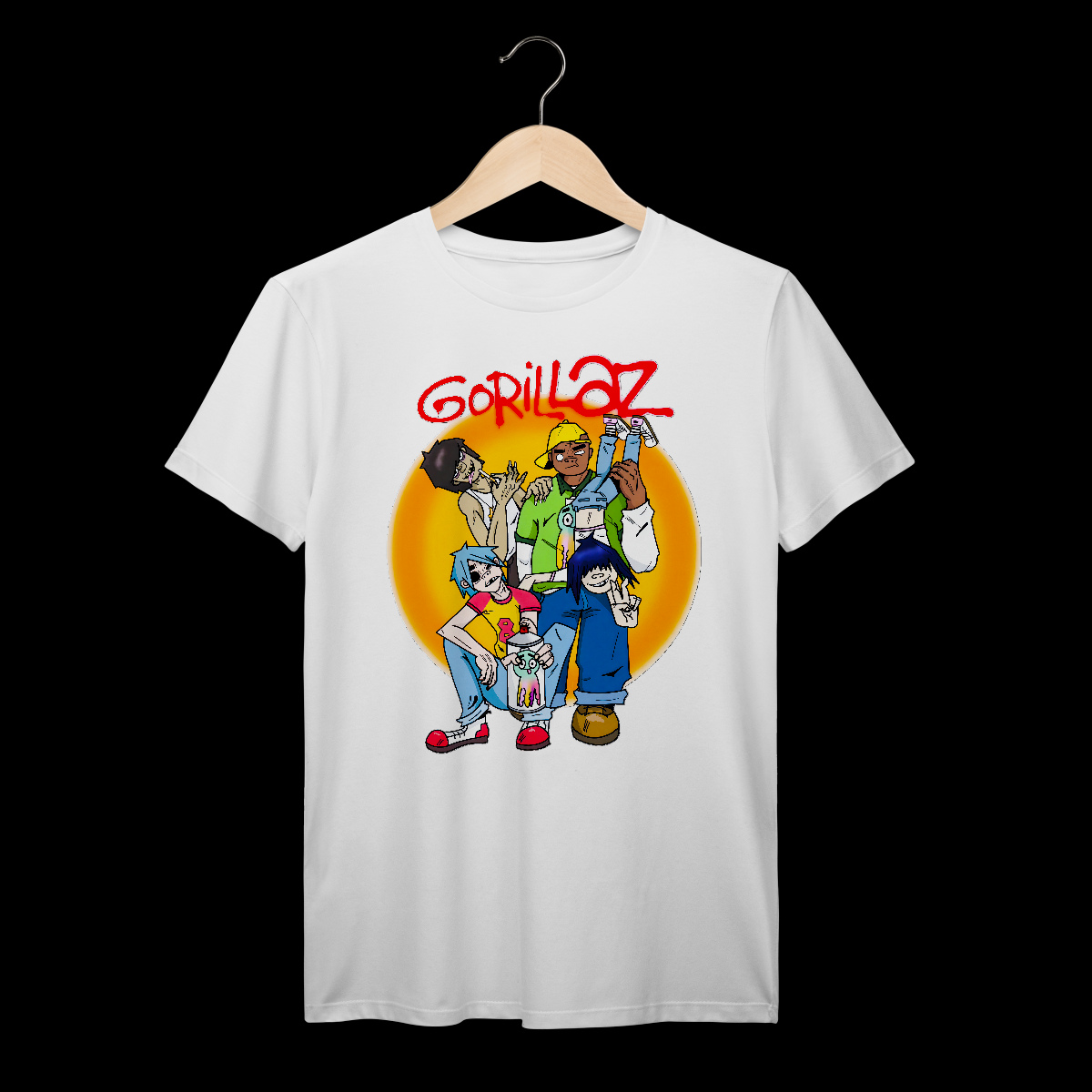 Nome do produto: Gorillaz | Algodão Prime