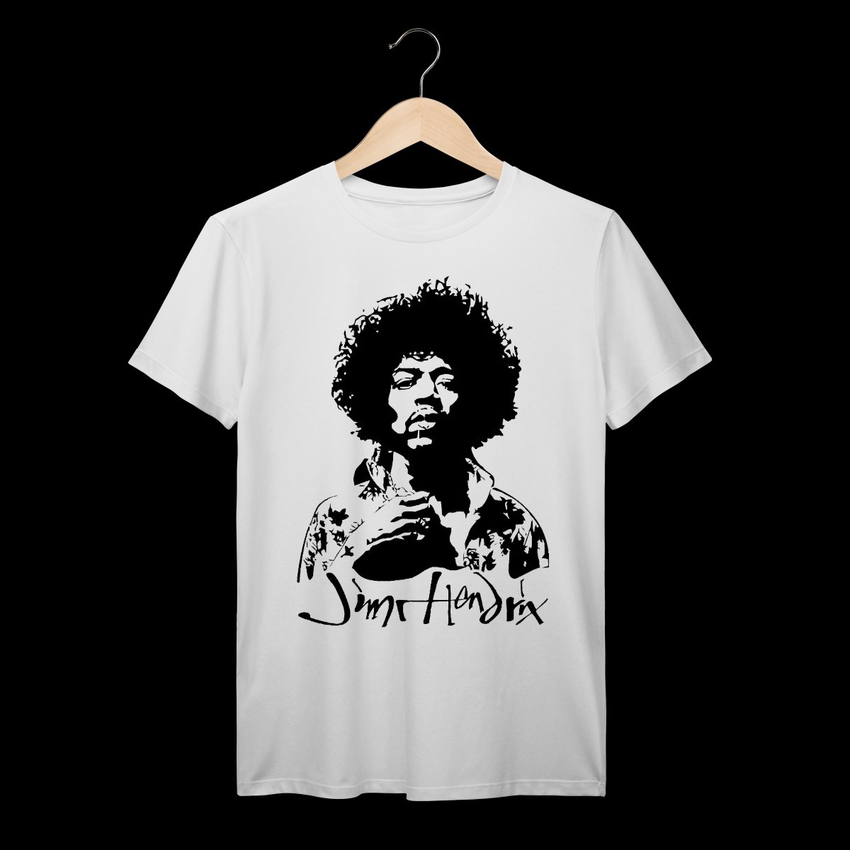 Nome do produto: Jimi Hendrix | Algodão Prime