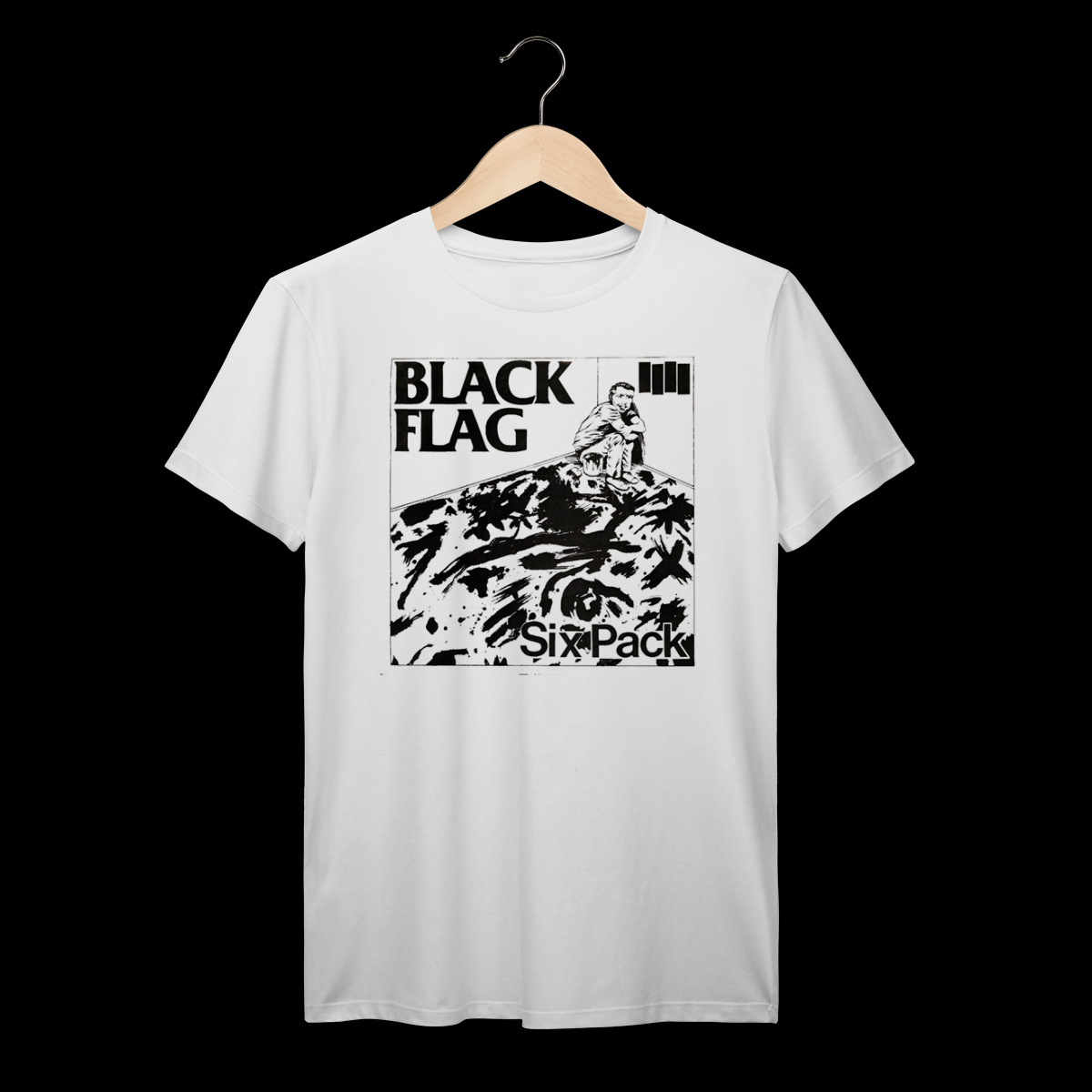 Nome do produto: Black Flag | Algodão Prime