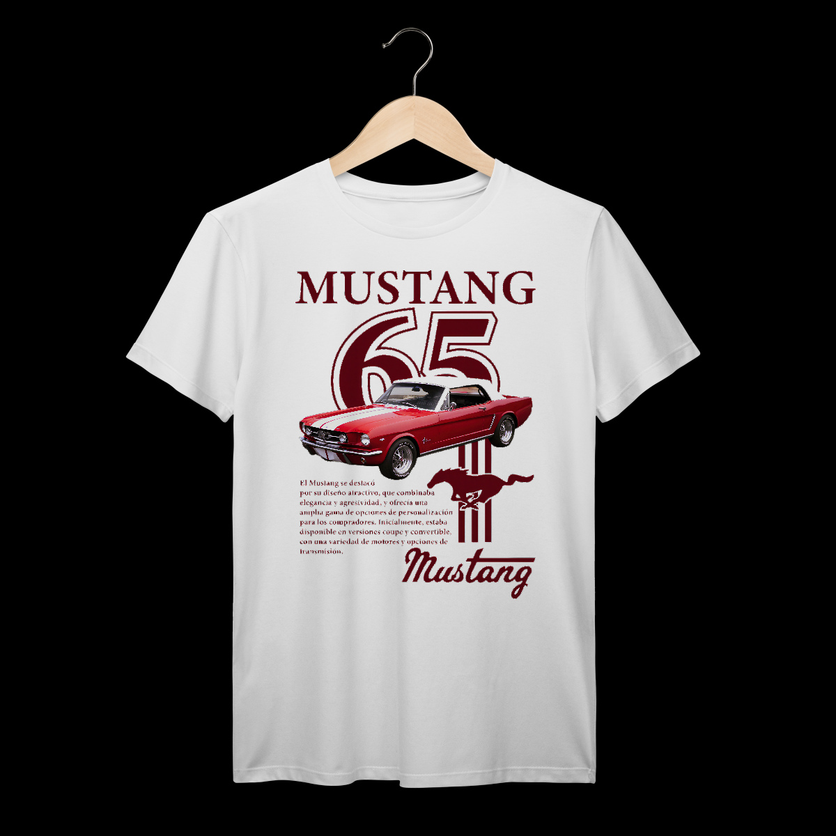 Nome do produto: Ford Mustang | Algodão Prime