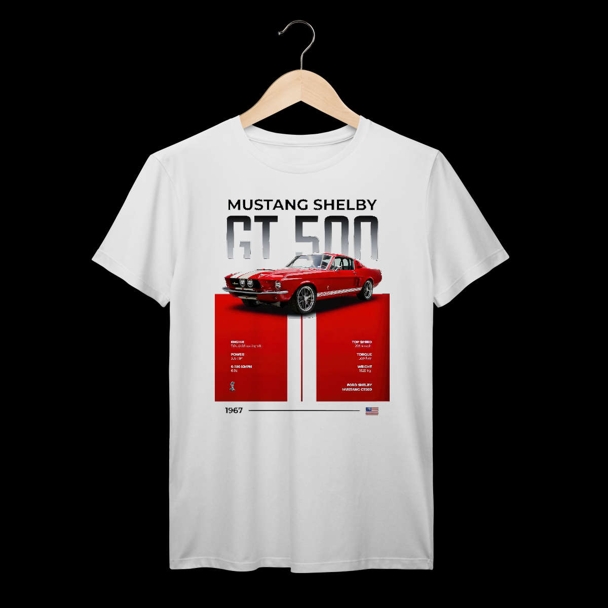 Nome do produto: Ford Mustang | Algodão Prime