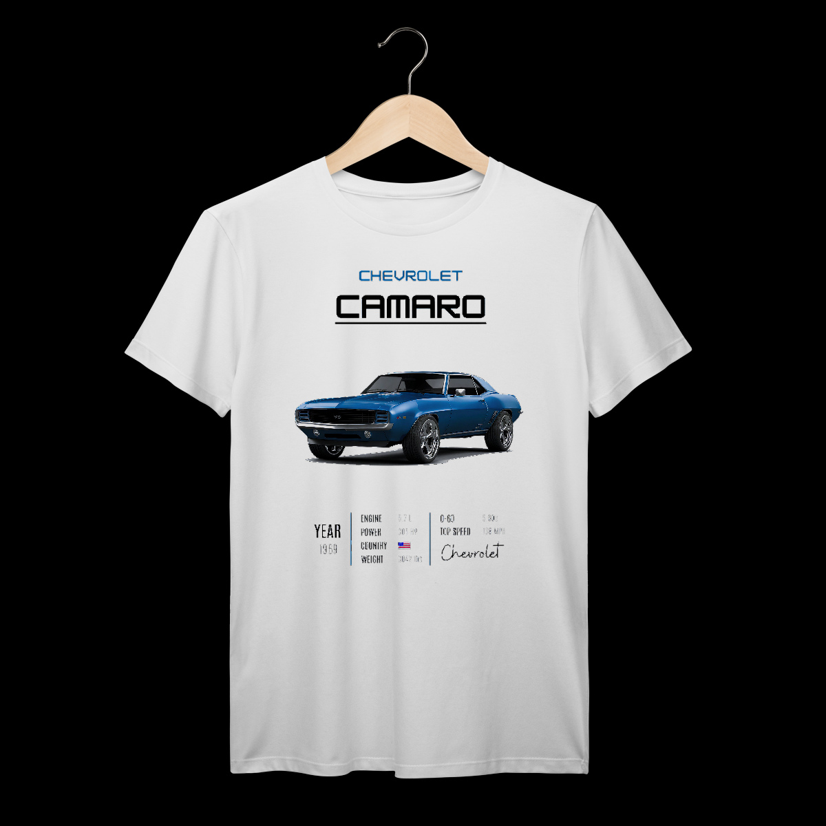 Nome do produto: Chevrolet Camaro | Algodão Prime
