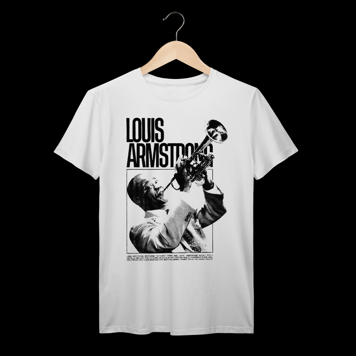 Nome do produto: Louis Armstrong | Algodão Prime