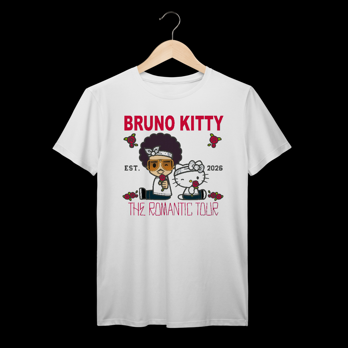 Nome do produto: Bruno Mars/Hello Kitty | Algodão Prime
