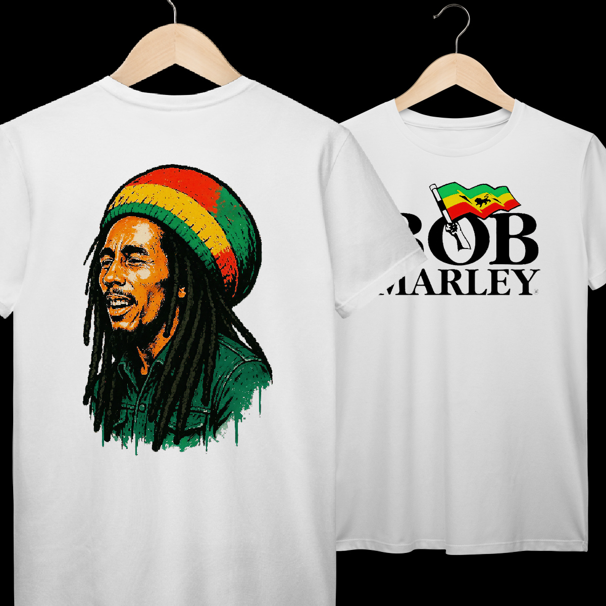 Nome do produto: Bob Marley | Algodão Prime