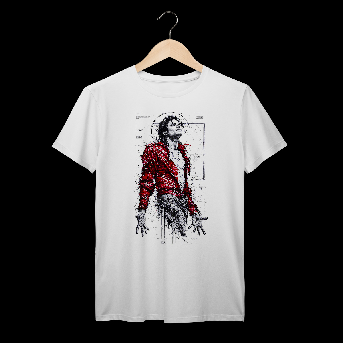 Nome do produto: Michael Jackson | Algodão Prime