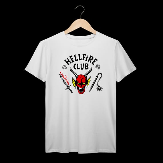 Stranger Things | Hellfire Club | Algodão Prime