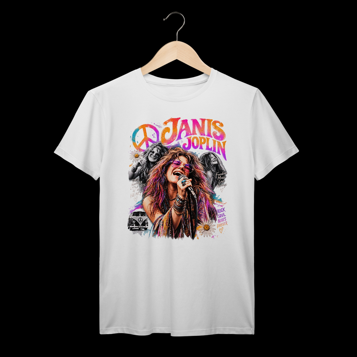 Nome do produto: Janis Joplin | Algodão Prime