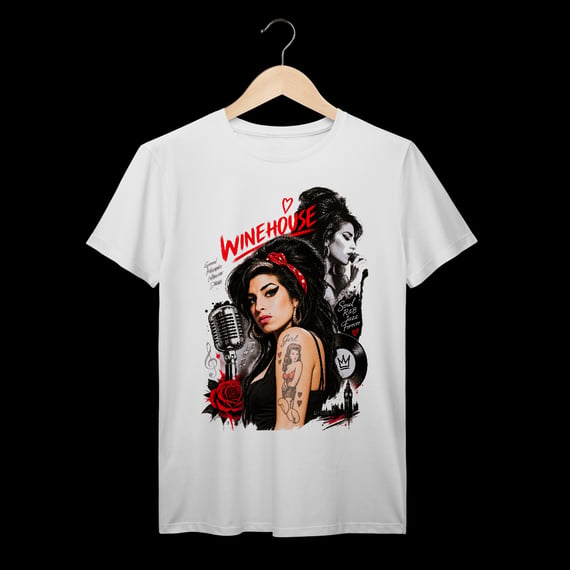 Amy Winehouse | Algodão Prime