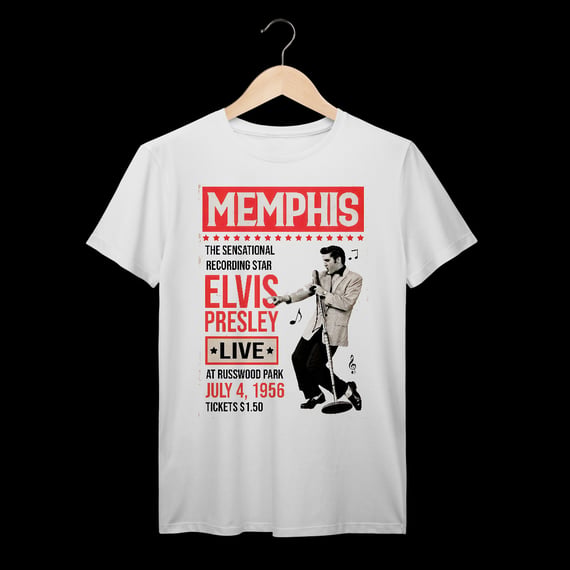Elvis Presley | Algodão Prime