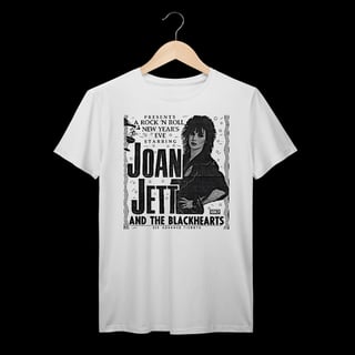 Nome do produto Joan Jett | Algodão Prime