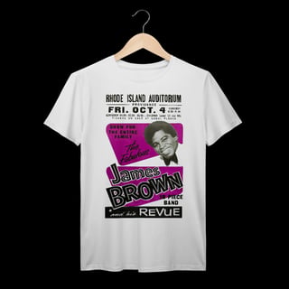 Nome do produto James Brown | Algodão Prime