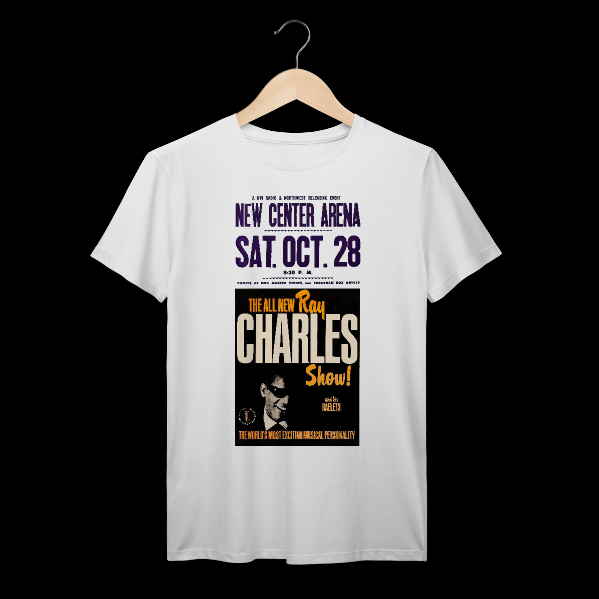 Nome do produto: Ray Charles | Algodão Prime