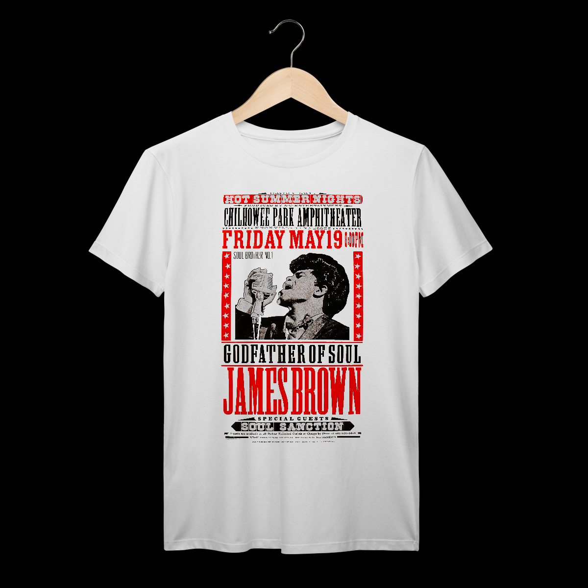 Nome do produto: James Brown | Algodão Prime
