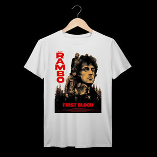 Nome do produto Rambo | First Blood | Algodão Prime