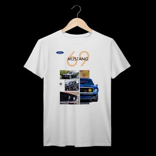 Nome do produto Ford Mustang ´69 | Algodão Prime