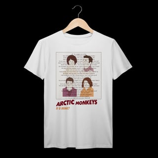 Nome do produto Arctic Monkeys | Algodão Prime