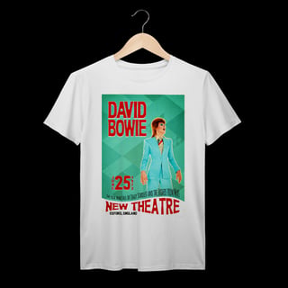 Nome do produto David Bowie | Algodão Prime