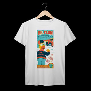 Nome do produto Os Simpsons | Mr. Plow | Algodão Prime