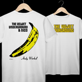 Nome do produto The Velvet Underground | Algodão Prime