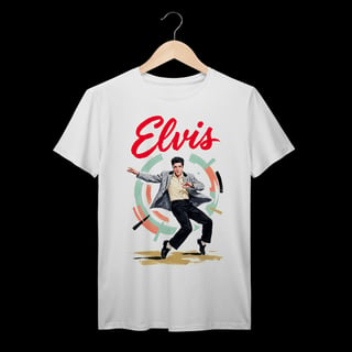 Nome do produto Elvis Presley | Algodão Prime