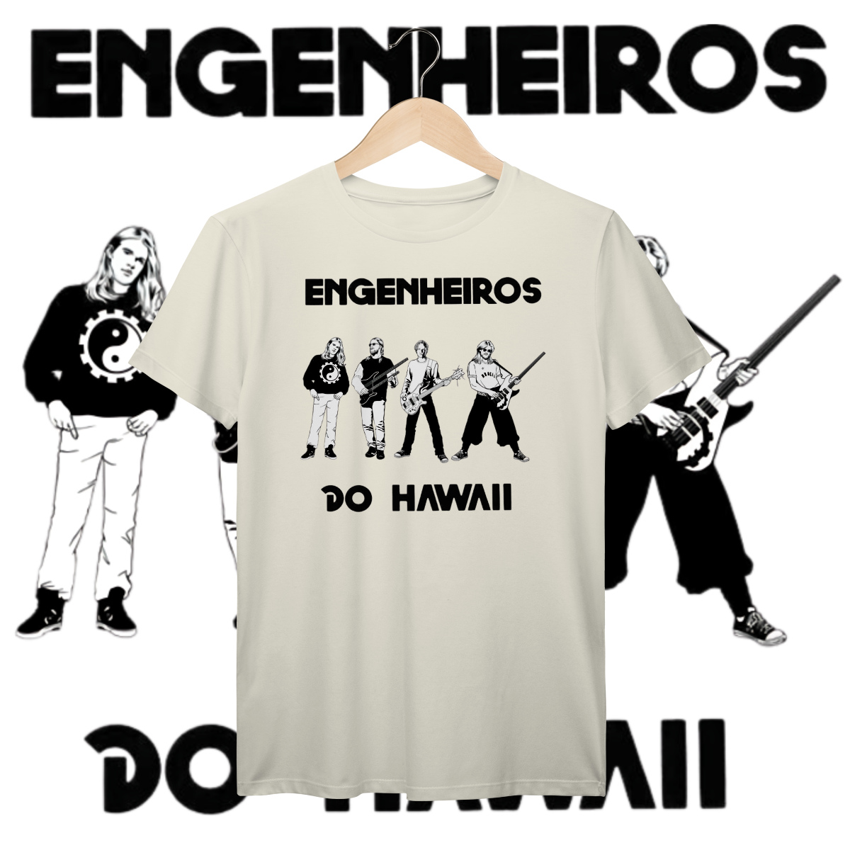 Nome do produto: Engenheiros Do Hawaii | Algodão Prime