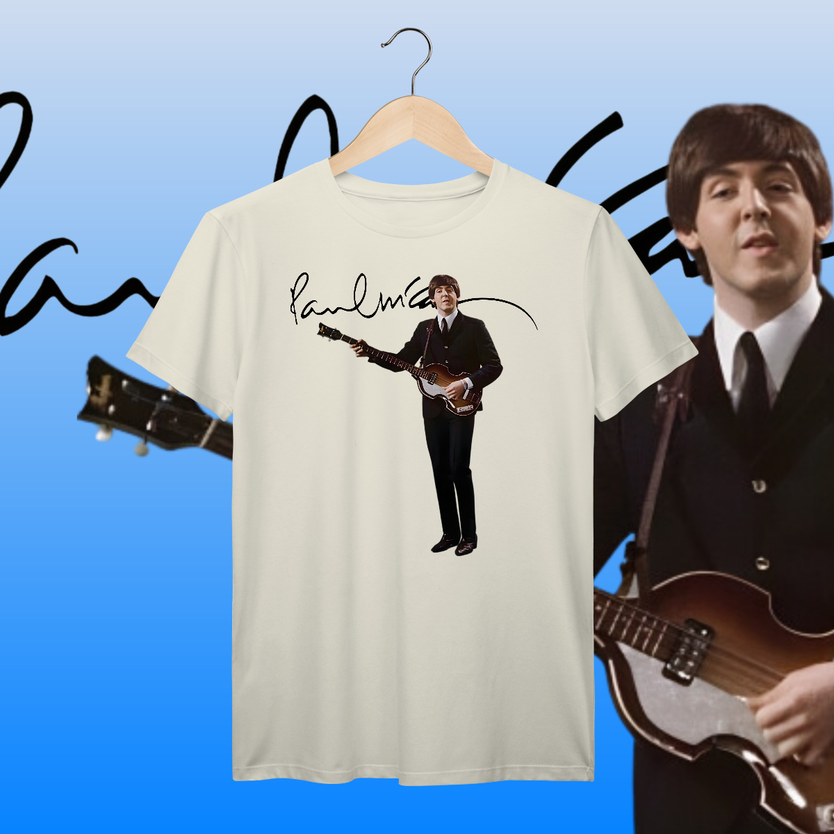 Nome do produto: Paul McCartney | Algodão Prime