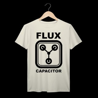Back To The Future | Capacitor de Fluxo | Algodão Prime