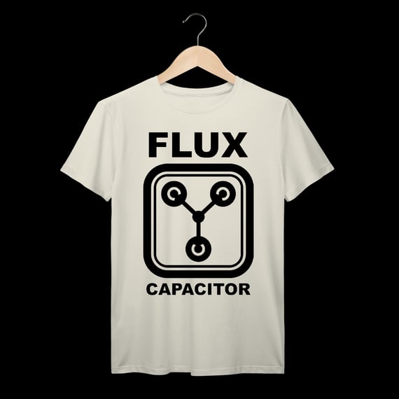 Back To The Future | Capacitor de Fluxo | Algodão Prime