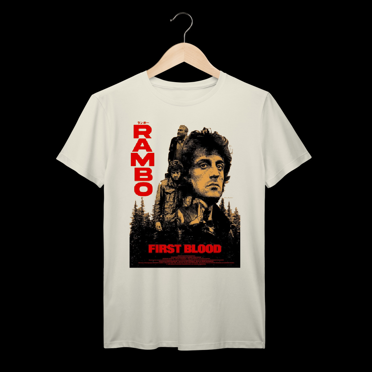 Nome do produto: Rambo | First Blood | Algodão Prime