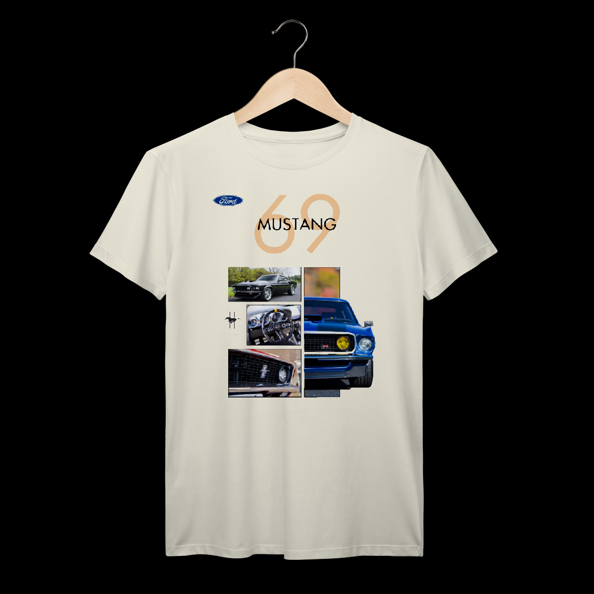 Nome do produto: Ford Mustang ´69 | Algodão Prime