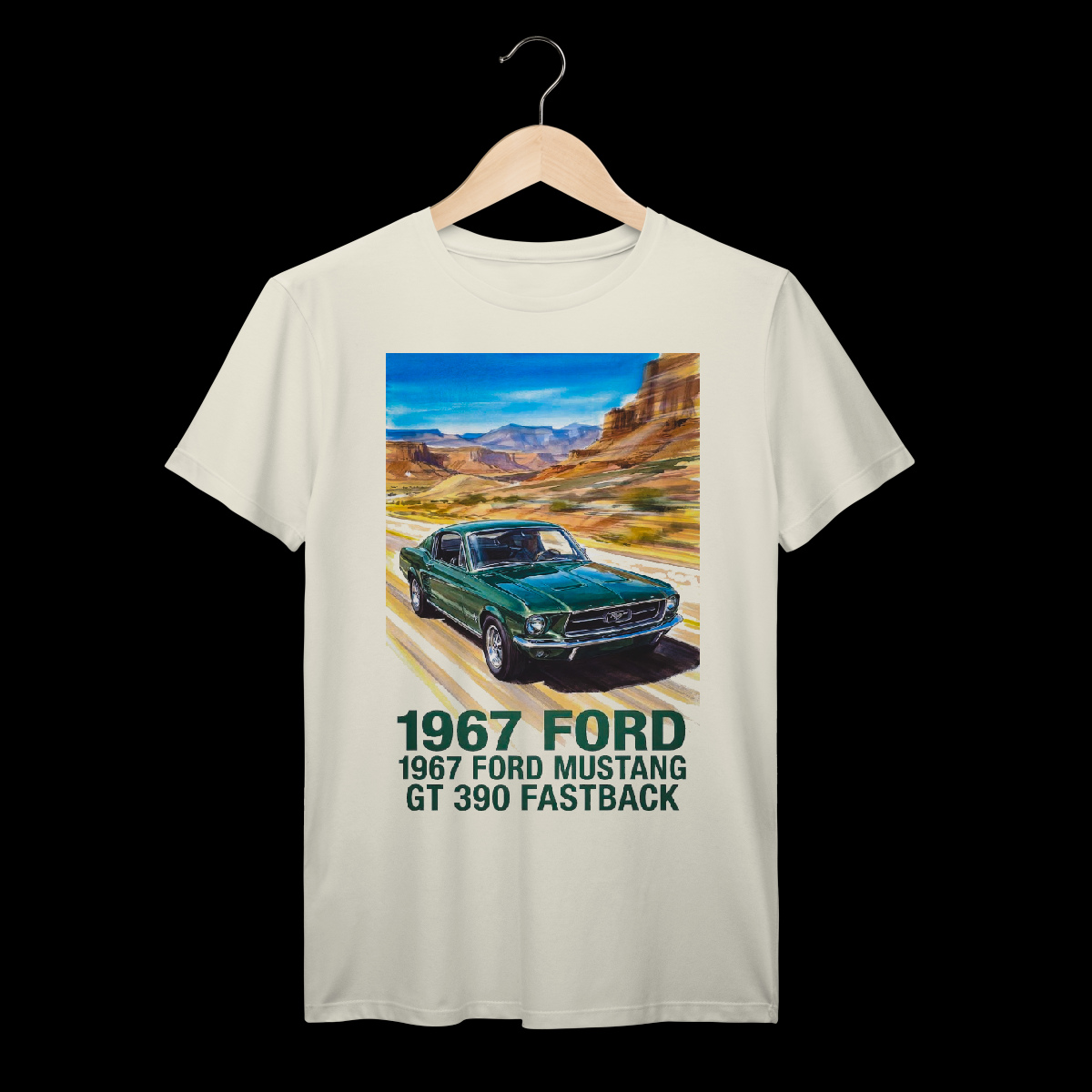 Ford Mustang 1967 | GT 390 Fastback | Algodão Prime