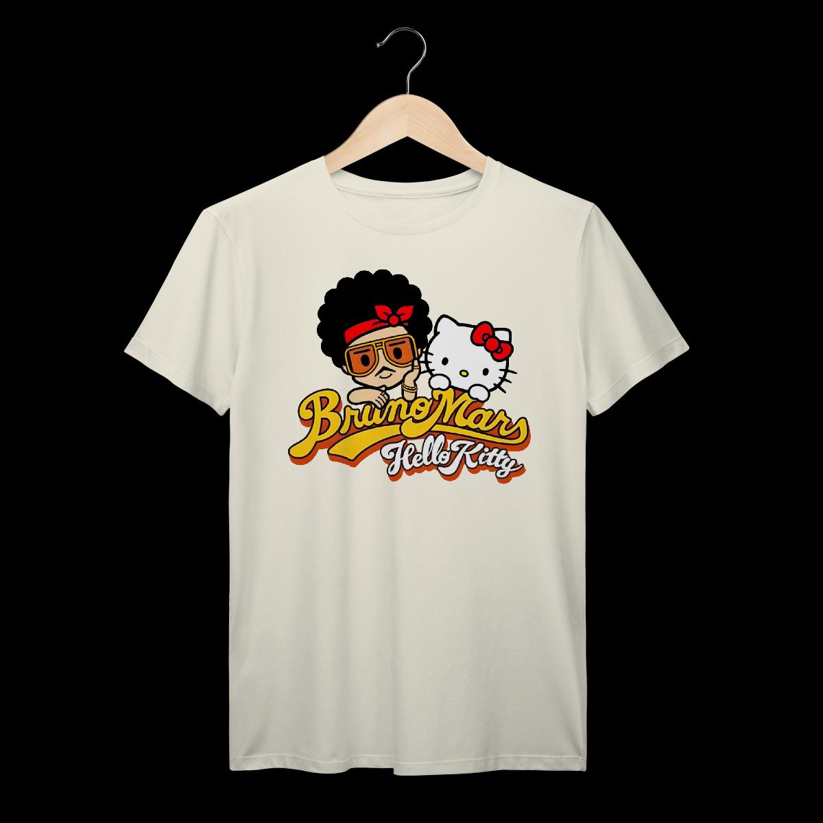 Bruno Mars/Hello Kitty | Algodão Prime