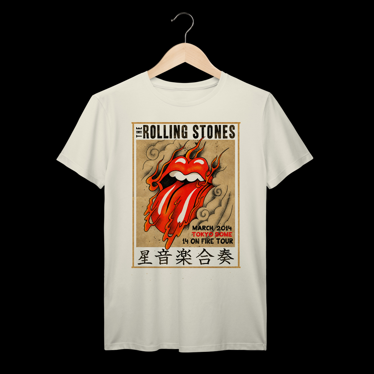 Rolling Stones | Algodão Prime