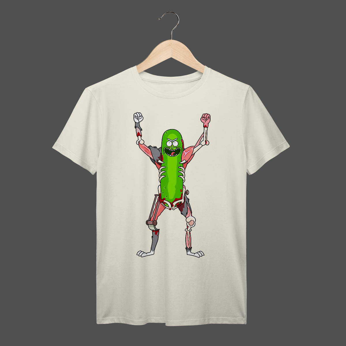 Nome do produto: Rick And Morty | Pickle Rick | Algodão Prime