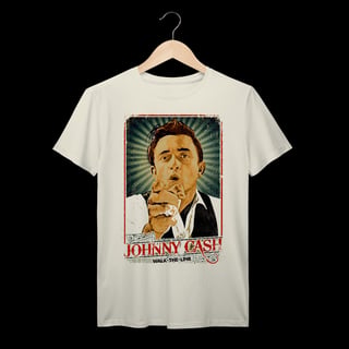 Nome do produto Johnny Cash | Algodão Prime