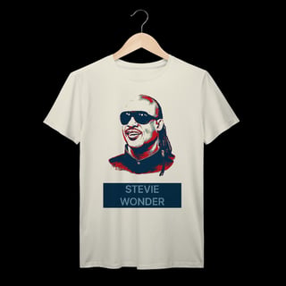 Nome do produto Stevie Wonder | Algodão Prime