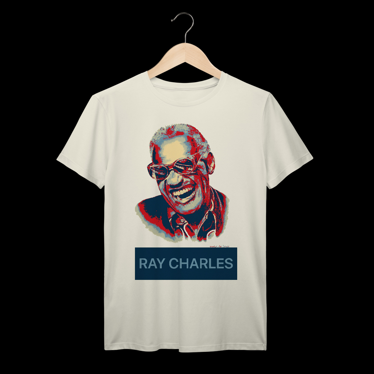 Nome do produto: Ray Charles | Algodão Prime