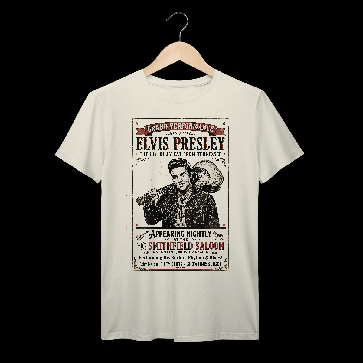Nome do produto: Elvis Presley | Algodão Prime
