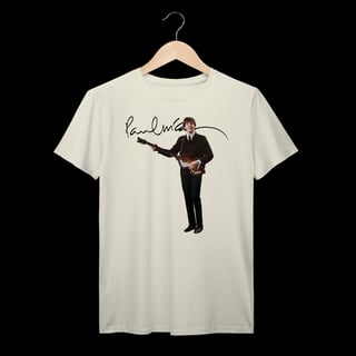 Nome do produto Paul McCartney | Algodão Prime