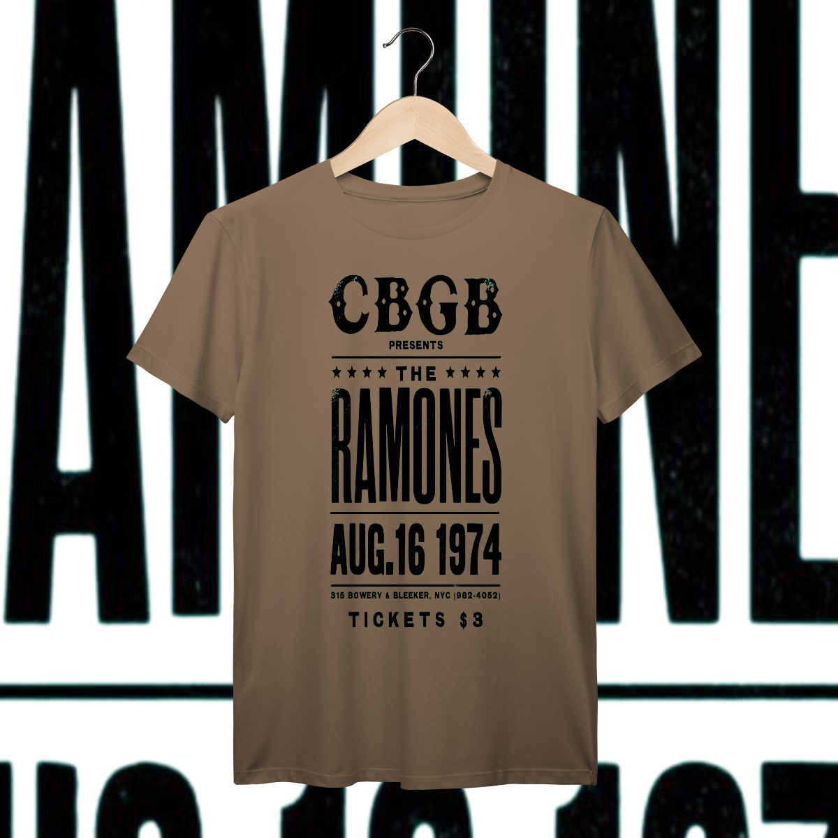 Nome do produto: Ramones CBGB | Algodão Prime
