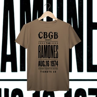 Ramones CBGB | Algodão Prime