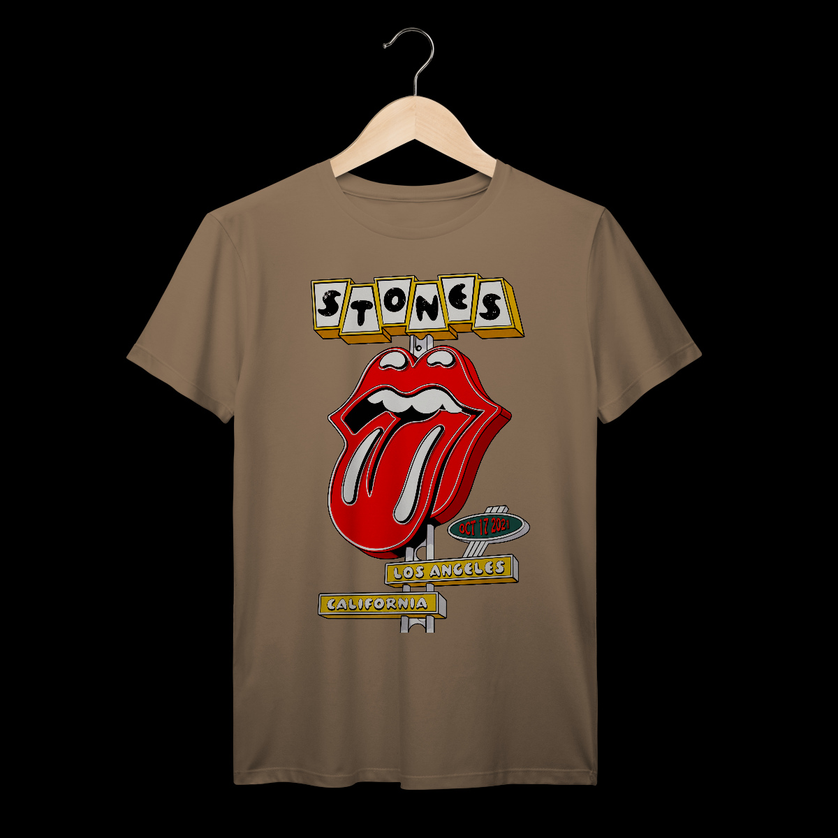 Rolling Stones | Algodão Prime
