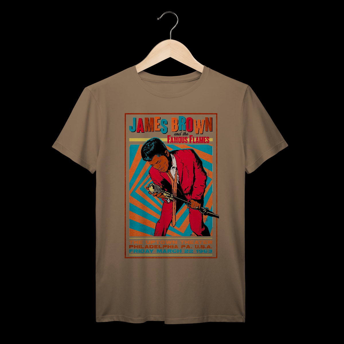 Nome do produto: James Brown | Algodão Prime