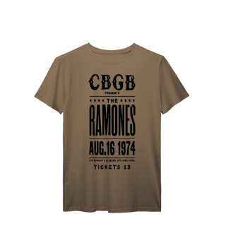 Nome do produto Ramones CBGB | Algodão Prime