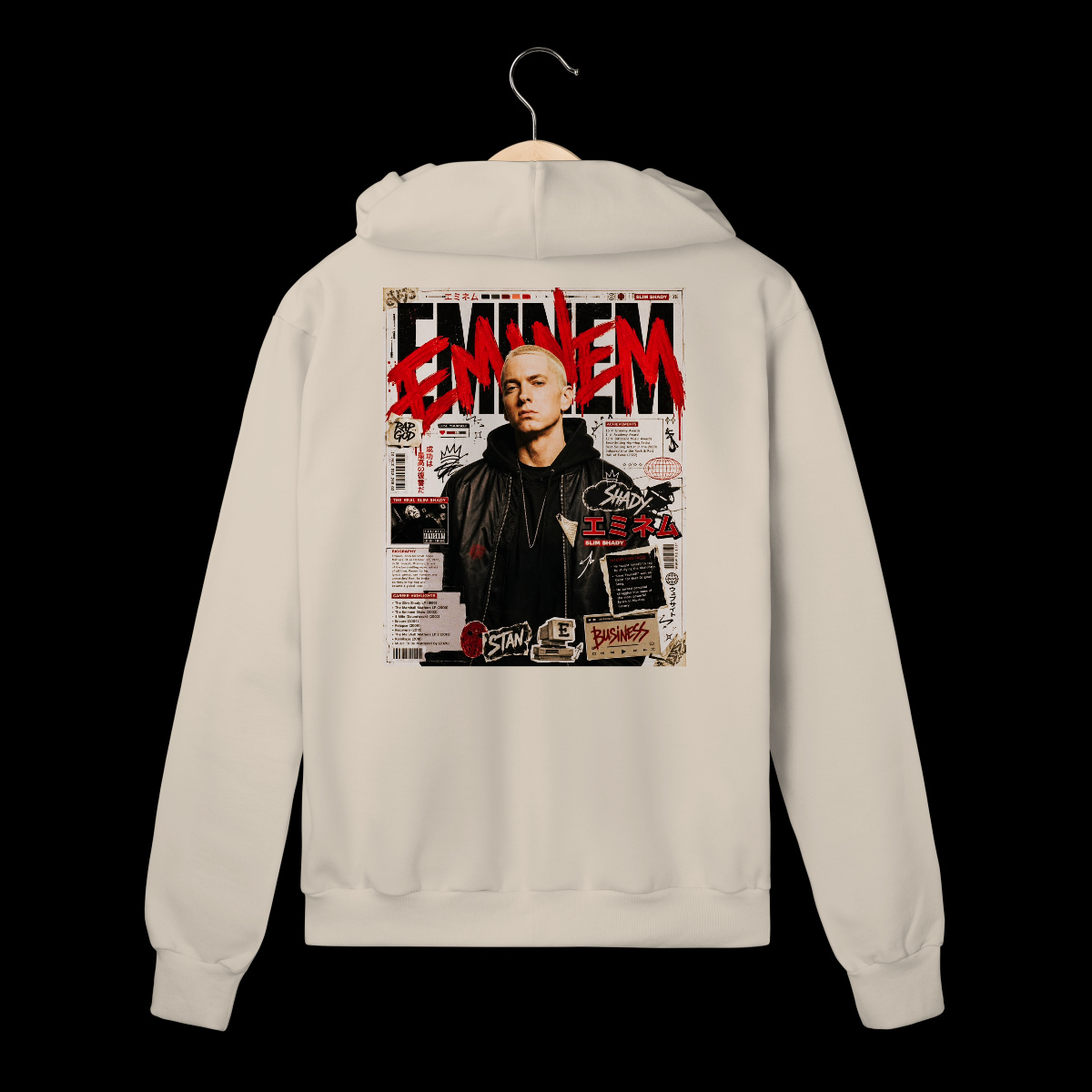 Eminem | Moletom Com Ziper