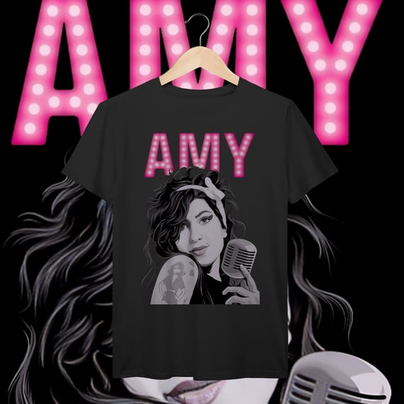 Amy Winehouse | Algodão Prime