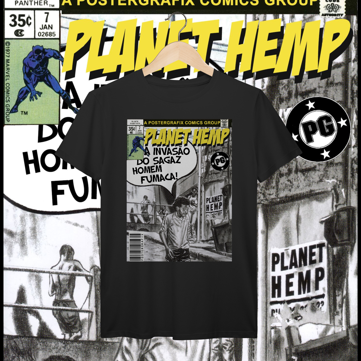 Nome do produto: Planet Hemp | Algodão Prime