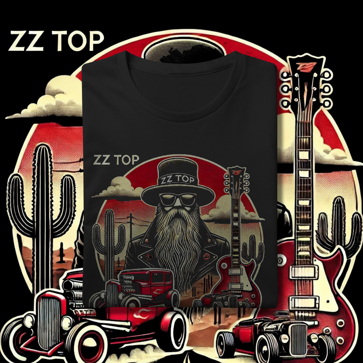 Nome do produto: ZZ Top | Algodão Prime